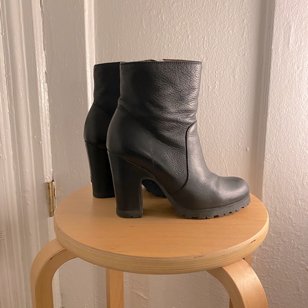 MM6 Maison Margiela Ankle Boots, Size 36, Black